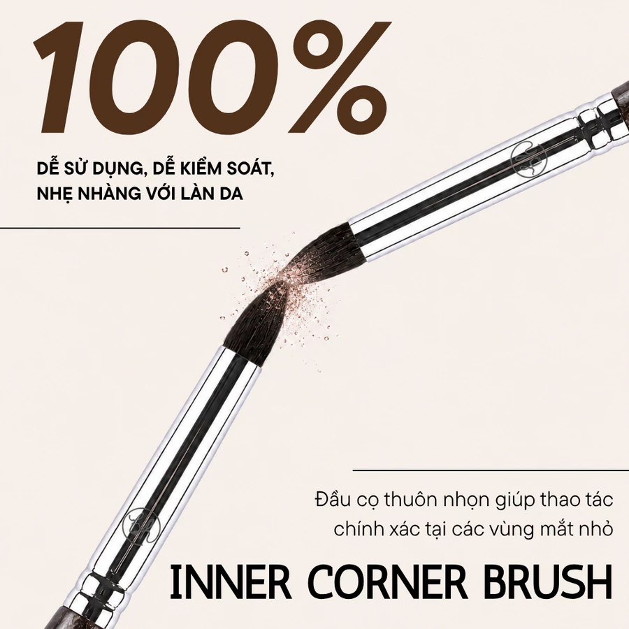 Cọ Nhấn Khóe Mắt BH Cosmetics Inner Corner BH303
